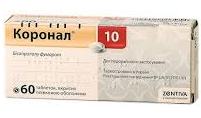 КОРОНАЛ 10 (бисопролол) / CORONAL 10 (bisoprolol)