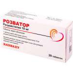 РОЗВАТОР (розувастатин) / ROZVATOR (rosuvastatin)