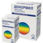 ДОНОРМИЛ (доксиламин) / DONORMYL (doxylamine)