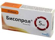 БИСОПРОЛ (бисопролол) / BISOPROL (bisoprolol)