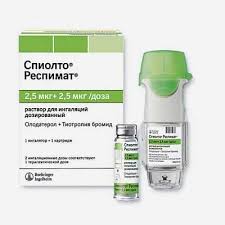 СПИОЛТО РЕСПИМАТ (тиотропий, олодатерол) / SPIOLTO RESPIMAT (tiotropium, olodaterol)