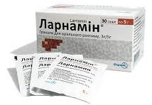 ЛАРНАМИН (L-орнитина-L-аспартат) / LARNAMINE (L-ornithine-L-aspartate)