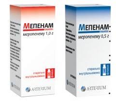 МЕПЕНАМ (меропенем) / MEPENAM (meropenem)