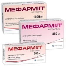 МЕФАРМИЛ 850 (метформин) / MEPHARMIL 850 (metformin)