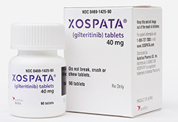 КСОСПАТА, ЗОСПАТА (гилтеритиниб) / XOSPATA (gilteritinib)