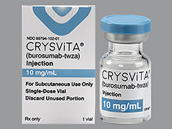 КРИСВИТА, КРИСТАЛ (Буросумаб) / CRYSVITA, CRYSTAL (Burosumab)