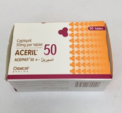 АЦЕРИЛ (Каптоприл) / ACERIL (Captopril)