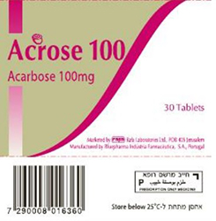АКРОЗ (Акарбоза) / ACROSE (Acarbose)