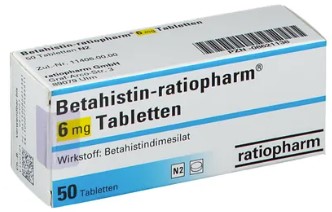 БЕТАГИСТИН ратиофарм / BETAHISTIN ratiopharm