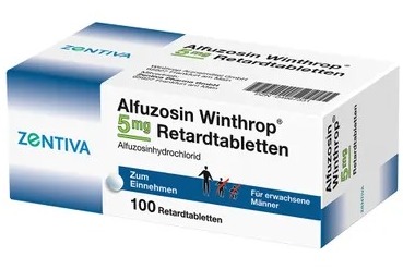 АЛЬФУЗОЗИН Зентива / ALFUZOSIN Zentiva