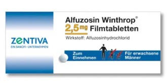 АЛЬФУЗОЗИН Зентива / ALFUZOSIN Zentiva