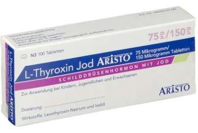 L-ТИРОКСИН Йод Аристо (Левотироксин и Йодид-ион) / L-THYROXIN Iodine Aristo (Levothyroxine and Iodide ion)