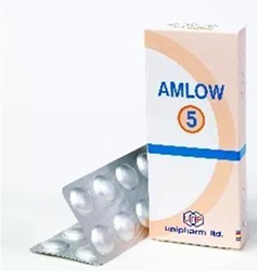 АМЛО (Амлодипиновый малеат) / AMLOW (Amlodipine maleate)