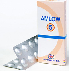 АМЛО (Амлодипиновый малеат) / AMLOW (Amlodipine maleate)