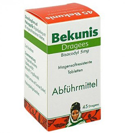 БЕКУНИС (Бисакодил) / BEKUNIS (Bisacodyl)