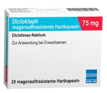 ДИКЛОКЛАФ (Диклофенак) / DICLOKLAPH (Diclofenac)