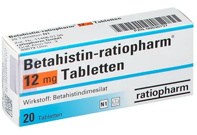БЕТАГИСТИН ратиофарм / BETAHISTIN ratiopharm