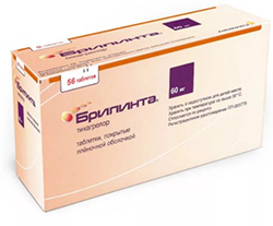 БРИЛИНТА (тикагрелор) / BRILINTA (ticagrelor)
