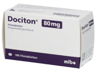 ДОЦИТОН, ДОСИТОН (Пропранолол) / DOCITON (Propranolol) 80