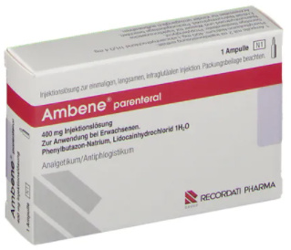 АМБЕНЕ (фенилбутазон) / AMBENE (рhenylbutazone)