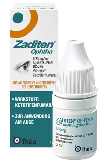 ЗАДИТЕН (кетотифен) / ZADITEN (ketotifen)