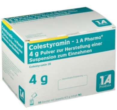 КОЛЕСТИРАМИН / COLESTYRAMINE
