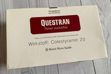 КВЕСТРАН (Колестирамин) / QUESTRAN (Colestyramine)