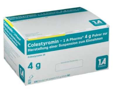 КОЛЕСТИРАМИН / COLESTYRAMINE