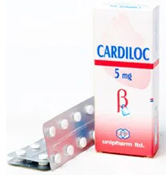КАРДИЛОК (Бисопролол) / CARDILOC (Bisoprolol)