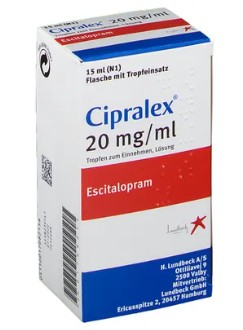ЦИПРАЛЕКС капли (эсциталопрам) / CIPRALEX oral drops (escitalopram)