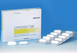 ЦИПРОДЕКС (Гидрохлорид ципрофлоксацина) / CIPRODEX (Ciprofloxacin hydrochloride)