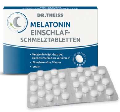 МЕЛАТОНИН таблетки для сна / Dr.Theiss MELATONIN sleeping pills