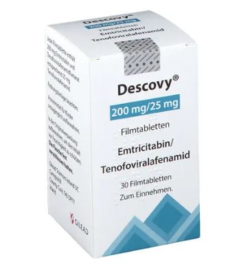ДЕСКОВИ, ДИСКОВИ (Эмтрицитабин и тенофовир алафенамид) / DESCOVY (Emtricitabine and tenofovir alafenamide)