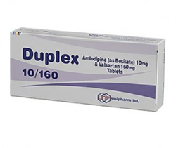 ДУПЛЕКС (АМЛОДИПИН БЕСИЛАТ) / DUPLEX (AMLODIPINE BESILATE)
