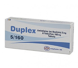 ДУПЛЕКС (АМЛОДИПИН БЕСИЛАТ) / DUPLEX (AMLODIPINE BESILATE)
