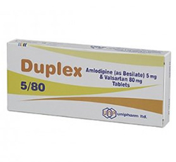 ДУПЛЕКС (АМЛОДИПИН БЕСИЛАТ) / DUPLEX (AMLODIPINE BESILATE)