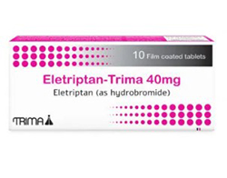 ЭЛЕТРИПТАН - ТРИМА (элетриптан гидрохлорид) / ELETRIPTAN - TRIMA (eletriptan hydrobromide)