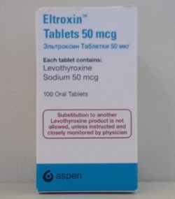 ЭЛТРОКСИН (ЛЕВОТИРОКСИН НАТРИЯ) / ELTROXIN  (LEVOTHYROXINE SODIUM)