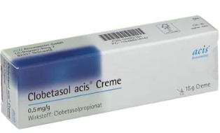 КЛОБЕТАЗОЛ крем (Клобетазола пропионат) / Clobetasol acis cream (Clobetasol propionate)