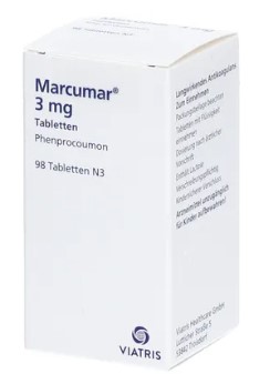 МАРКУМАР (Фенпрокумон) / MARCUMAR (Phenprocoumon)