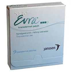 ЕВРА пластырь (Норэльгестромин и эстроген) / EVRA patch (Norelgestromine and estrogen)