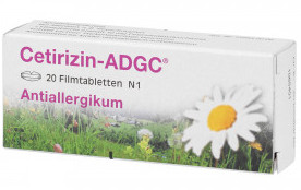 ЦЕТИРИЗИН / CETIRIZIN-ADGC (Cetirizine)