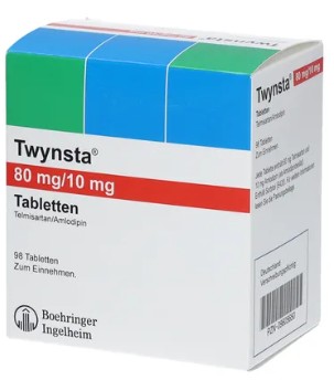ТВИНСТА (телмисартан+амлодипин) / TWYNSTA (telmisartan+amlodipine)