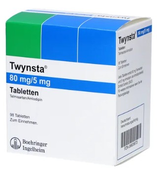 ТВИНСТА (телмисартан+амлодипин) / TWYNSTA (telmisartan+amlodipine)