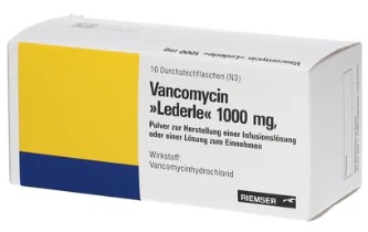 ВАНКОМИЦИН Ледерле / VANCOMYCIN Lederle