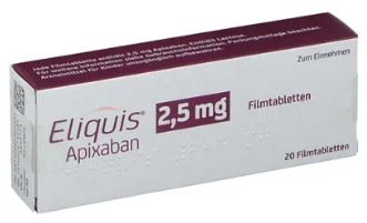 ЭЛИКВИС (апиксабан) / ELIQUIS (apixaban)