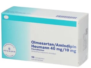 ОЛМЕСАРТАН+АМЛОДИПИН, аналог АТТЕНТО / OLMESARTAN+AMLODIPINE