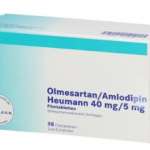 ОЛМЕСАРТАН+АМЛОДИПИН, аналог АТТЕНТО / OLMESARTAN+AMLODIPINE