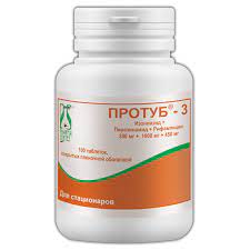 ПРОТУБ-3 (изониазид+пиразинамид+рифампицин) / PROTUB-3 (isoniazid + pyrazinamide + rifampicin)