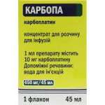 КАРБОПА, КАРБОПЛАТИН Аккорд / CARBOPA, CARBOPLATIN Accord
